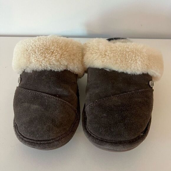 Nuknuuk Slippers Soft Lined Cushioned Womens Size 9 Cozy Comfy Brown Sheepskin L - Picture 2 of 6